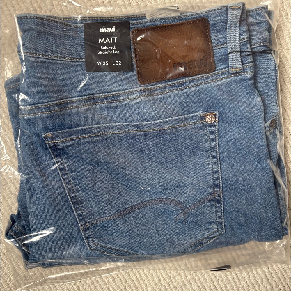 Mavi Blue Relaxed Fit Jeans with Classic Comfort